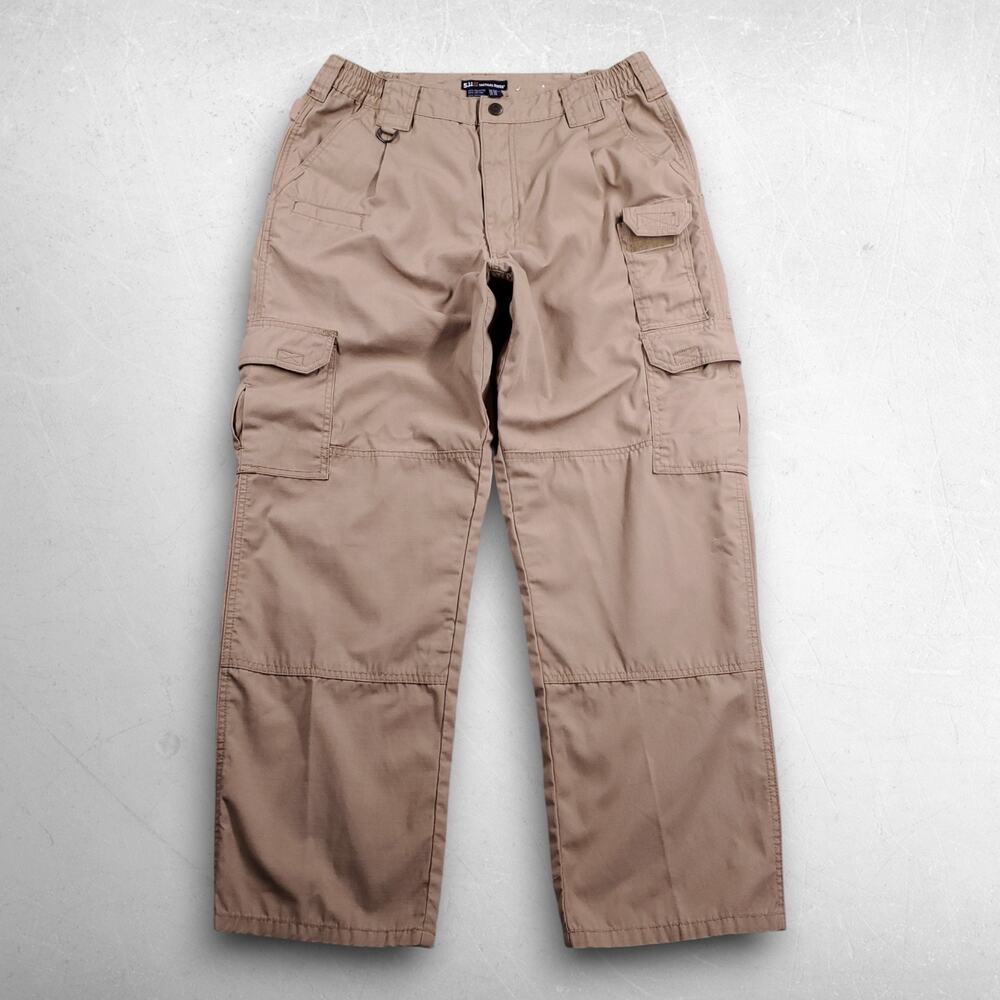 5.11 Tactical Taclite Pro Cargo Pants Men 34/30 Brown Ripstop Pockets Utility